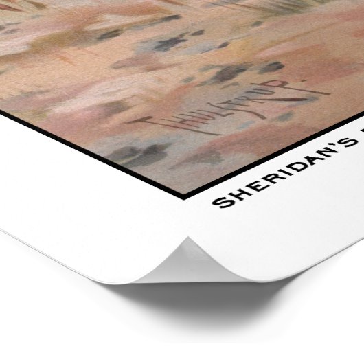 シェリダンの乗り物 – 南北戦争 ポスター (角)