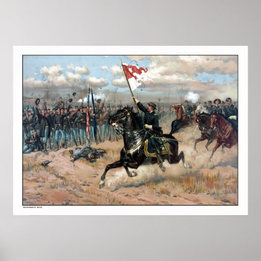 シェリダンの乗り物 – 南北戦争 ポスター (正面)