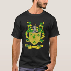 シェリダンコートオブアームズ  シェリダン・サージュ・ファミリー・ク Tシャツ