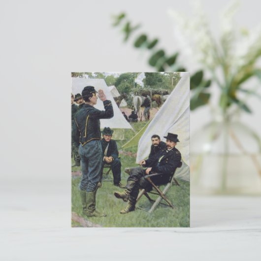 シェリダン初のローランドとのインタビュー ポストカード (スタンド正面)