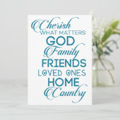 シェリッシュwhatが重要ティール（緑がかった色） シーズンカード (スタンド正面)