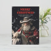 シェリフサンタクロース 招待状 (スタンド正面)