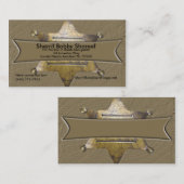 シェリフスタイル名刺 名刺 (正面/裏面)