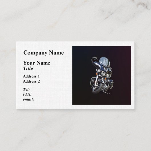 シェリフズバイク 名刺 (正面)