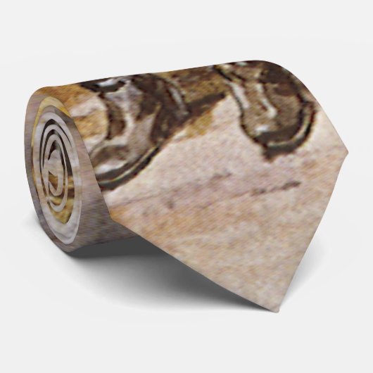 シェリフポートレートバイセルツァー、ヴィンテージウェストカウボーイ ネクタイ (ロール)