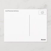 シェリフポートレートバイセルツァー、ヴィンテージウェストカウボーイ ポストカード (裏面)