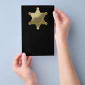 シェリフ・ゴールデンスター チラシ (ハンドル)