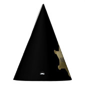 シェリフ・ゴールデンスター パーティーハット (左)