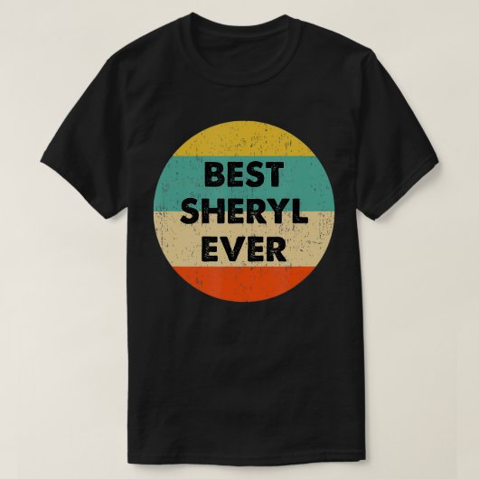 シェリル名 Tシャツ (デザイン正面)