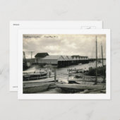 シェリンガーズランディング、メイ岬、NJヴィンテージ ポストカード (正面/裏面)