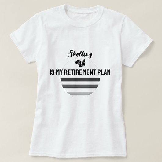 シェリングが私の年金計画 – 女性用シェリング Tシャツ (デザイン正面)