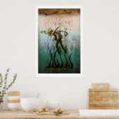 『シェリーの死』プリント ポスター (キッチン)