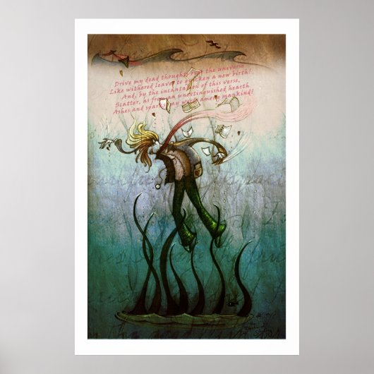 『シェリーの死』プリント ポスター (正面)