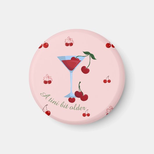 シェリーティニ バースデー おめでとう マグネット (正面)