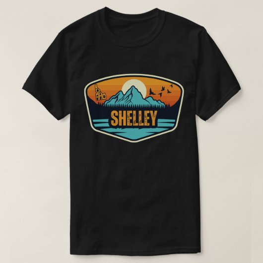 シェリー (アイダホ州) Tシャツ (デザイン正面)