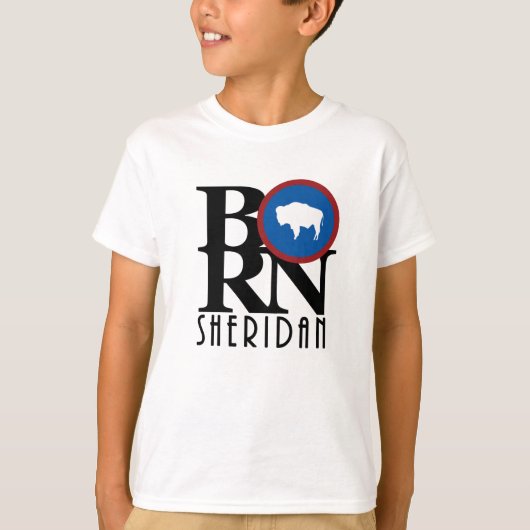 シェリ生まれダンワイオミング Tシャツ (正面)