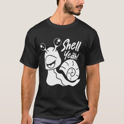 シェルうん – カタツムリ愛好家 Tシャツ (正面)