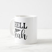 シェルうん コーヒーマグカップ (正面左)