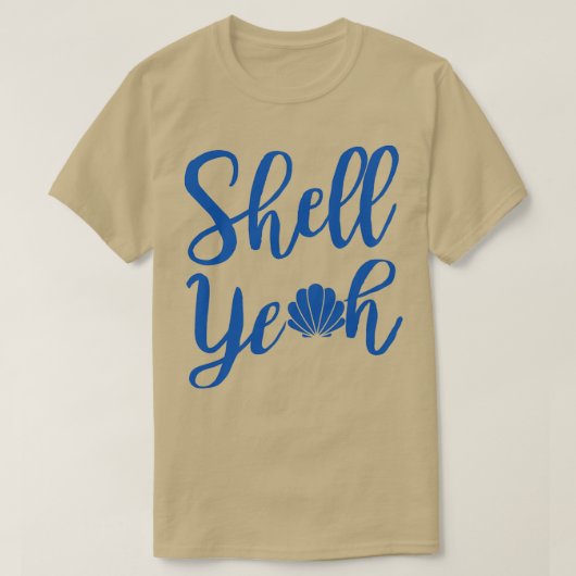 シェルうん Tシャツ (デザイン正面)