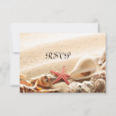 シェルとStarfish RSVPカード (正面)