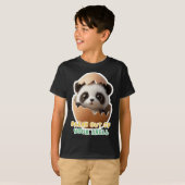 シェルのシールの少しPanda@break Tシャツ (正面フル)
