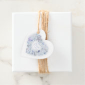 シェルのハート感謝していアートユービーチブルー結婚ズ フェイバータグ (インサイチュ)