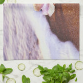 シェルのビーチ キッチンタオル (折り畳み)