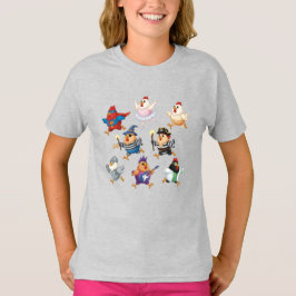 シェルの中の変なひよこ Tシャツ