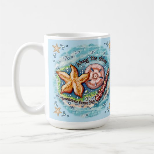 シェルの宝物 コーヒーマグカップ (左)