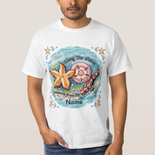 シェルの宝物 Tシャツ (正面)