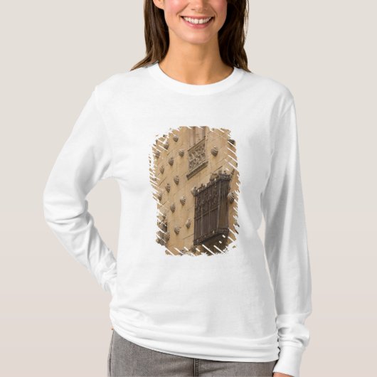 シェルの家 (Casa de las Conchas) Tシャツ (正面)