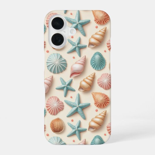 シェルの豊かさ iPhone 16ケース (裏面)