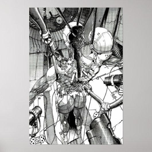 シェルのmanマシンインタフェースでの幽霊 ポスター (正面)