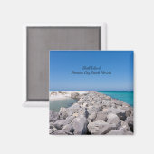 シェルアイランドの中間ジェット磁石 マグネット (正面/裏面)