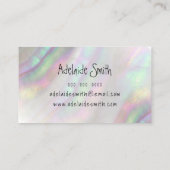 シェルアポイントメントカード 名刺 (裏面)