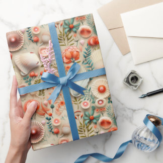 シェルアートデザイン ラッピングペーパー