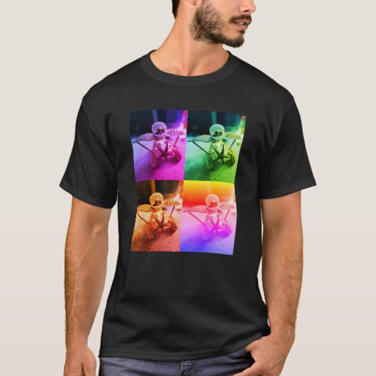 シェルアート飛行機Tシャツ Tシャツ (正面)