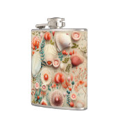 シェルアート フラスク (左)