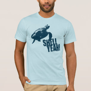 シェルイェイ!ブルー Tシャツ