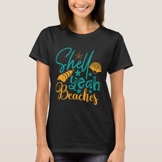 シェルイェービーチ夏 Tシャツ (正面)