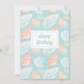 シェルウォーターのカラーハッピーバースデー シーズンカード (正面)