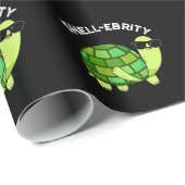 シェルエブリティおもしろい有名人トルトプンダークBG ラッピングペーパー (ロールコーナー)