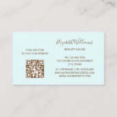 シェルエレガントロゴ 名刺 (裏面)