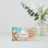 シェルエレガントロゴ 名刺 (スタンド正面)