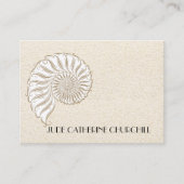 シェルエレガント名刺 名刺 (正面)