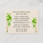 シェルエレガント名刺 名刺 (裏面)