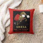 シェルオイルを持つ機械馬 クッション (ブランケット)