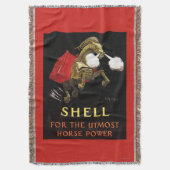 シェルオイルを持つ機械馬 スローブランケット (正面縦)