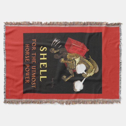 シェルオイルを持つ機械馬 スローブランケット (正面)