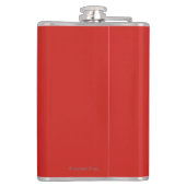 シェルオイルを持つ機械馬 フラスク (裏面)